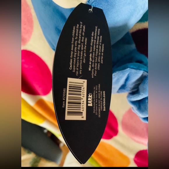 NEW BARK SHARK FIN PET HALLOWEEN 🎃 COSTUME & SQUEAKY TOY AFTER SIZE M-L❣️ - Picture 10 of 10